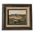 Vintage Impressionist Plein-Air Autumn Landscape Oil Painting, Framed For Sale
