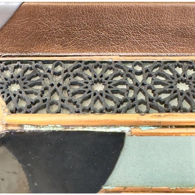 Lighted Art Deco Style Vanity Mirror or Wall Mirror For Sale In New York - Image 6 of 12