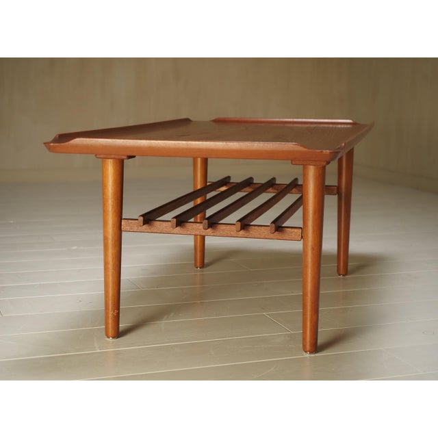 Wood Coffee Table by Holger Georg Jensen for Kubus, 1960s For Sale - Image 7 of 16