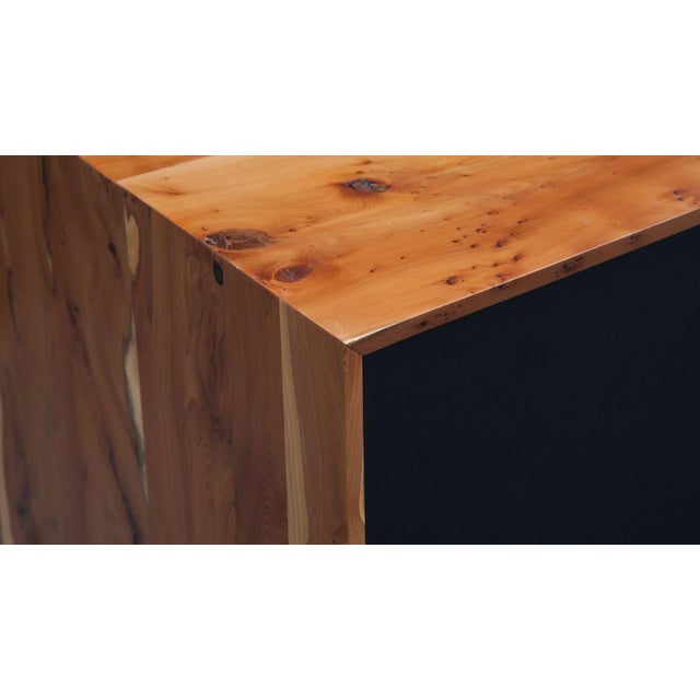 Not Yet Made - Made To Order Black HPL and Yew Sideboard by Johannes Hock for Atelier Johannes Hock For Sale - Image 5 of 7
