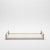 R & Y Augousti Rectangular Tray in Natural Cream Shagreen With Bronze Patina Brass by R&y Augousti For Sale - Image 4 of 11