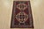 Cabin Baloch Rug 3′ X 4’10” Blue Wool Vintage Tribal Hand-Knotted Oriental Carpet For Sale - Image 3 of 10