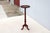 Wood Vintage Traditional Chippendale Pedestal Plant Stand Table in Solid Mahogany For Sale - Image 7 of 17