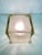Egg-shaped table lamp from the 1990s by Ikea, model Iviken. Glass. Good used condition. This piece has an attribution...