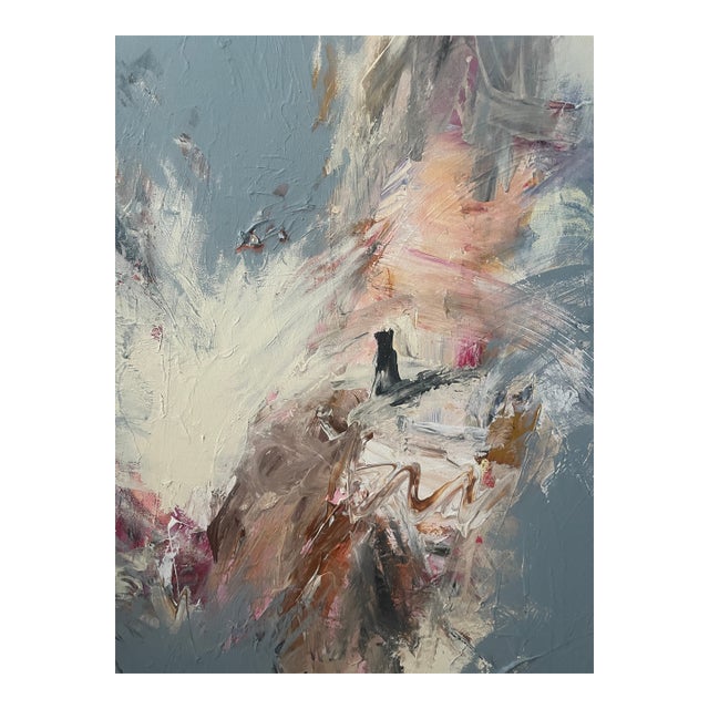 Where the Light Breaks - Original Acrylic Painting on Canvas by Artist Heather Dawn Batchelor For Sale