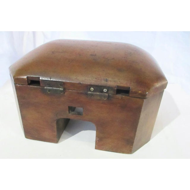 Art Deco Vintage Hardwood Desk Box 1930s' For Sale - Image 3 of 13
