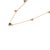 VR Jewels 14k Gold Heart Charm Necklace With Multi Sapphire & Diamonds For Sale - Image 4 of 17