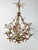 Rococo Mid-Century Italian Tole Chandelier, 1950s For Sale - Image 3 of 16