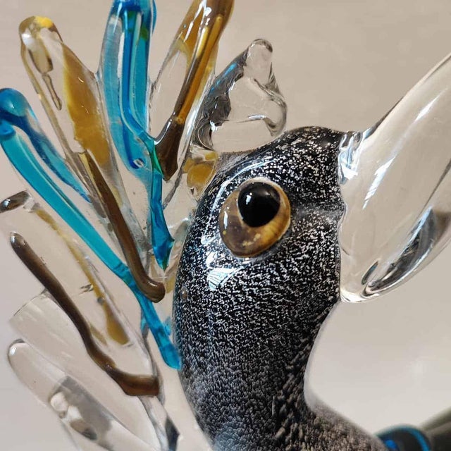 Max Hamlet, Polychrome Sculpture, 1994, Crystal For Sale - Image 4 of 18