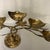 Vintage Brutalist Hand Gilt Wrought Iron Bird Candelabra – Newly Painted For Sale In Mobile - Image 6 of 12