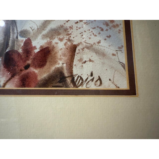 1980s Original Watercolor by Mary Endico – Sugar Loaf Ny Fantasy Factory For Sale - Image 10 of 12