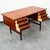 Mid Century Danish Modern Desk Executive Teak 6 Drawer Bookshelf Floating Shelf For Sale In Sacramento - Image 6 of 12