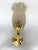Murano Glass and Gold-Plated Metal Sconce attributed to Cenedese, 1970s For Sale - Image 3 of 5