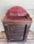 19th Century Italian Carved Polychrome Giltwood & Painted Tabernacle Box or Home Altar For Sale - Image 10 of 13