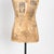 Wood 20th Century Vintage Dressmaker's Mannequin Covered in Old Newsprint For Sale - Image 7 of 11
