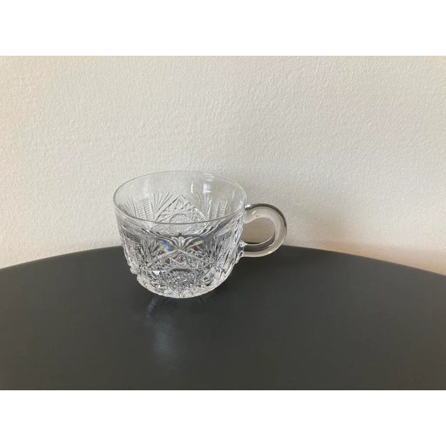 Antique American Cut Crystal Punch Cup, Circa Early 20th Century For Sale - Image 12 of 12