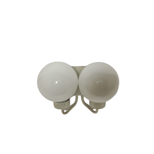 Two-Armed Wall Lamp from Elmet Zabrze, 1970s For Sale - Image 6 of 10