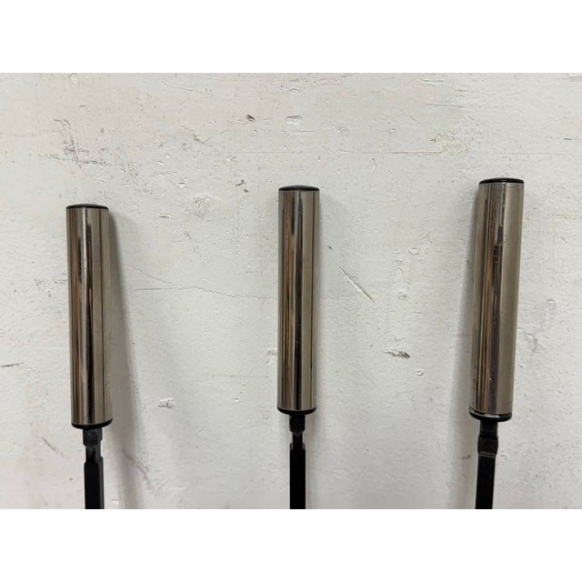 Metal Fireplace Tool Set, Set of Four For Sale - Image 7 of 12