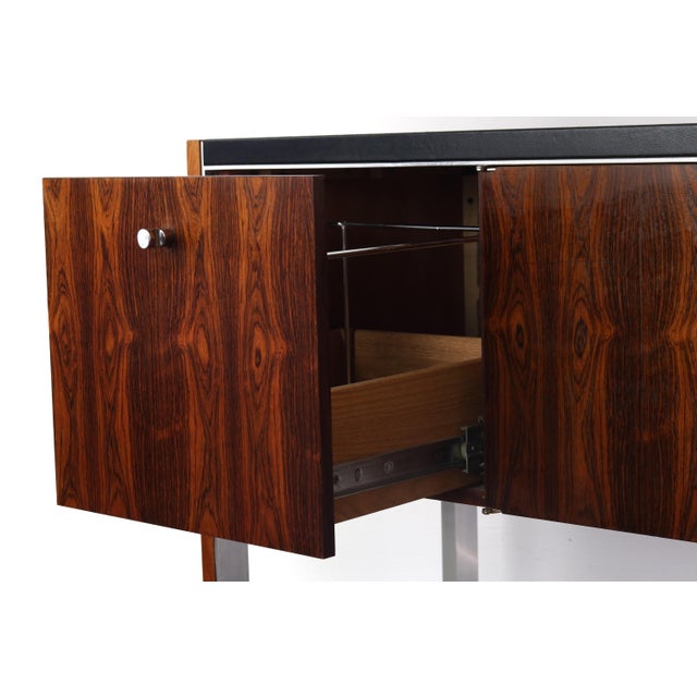 1970s Rosewood Credenza Case Piece by Herman Miller for Biltrite Canada For Sale In Orlando - Image 6 of 13