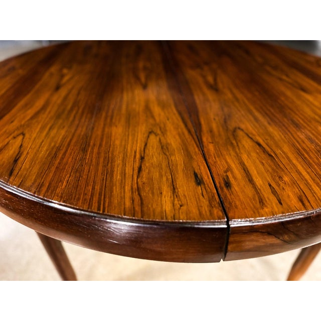 Extendable Rosewood Dining Table by Jorge Jabour, Brazilian Modern, 1950s For Sale - Image 12 of 13
