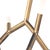 Regina Andrew Traveler Steel Chandelier, Natural Brass For Sale - Image 4 of 7