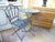 Vintage French Black Iron Folding Garden Chair For Sale In Portland, ME - Image 6 of 6