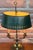 Antique French Bouilette Brass Metal Shade Table Lamp, 1930s For Sale - Image 11 of 14