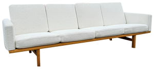 Model GE-236 4-Seater Sofa by Hans J. Wegner for Getama, Denmark, 1960s