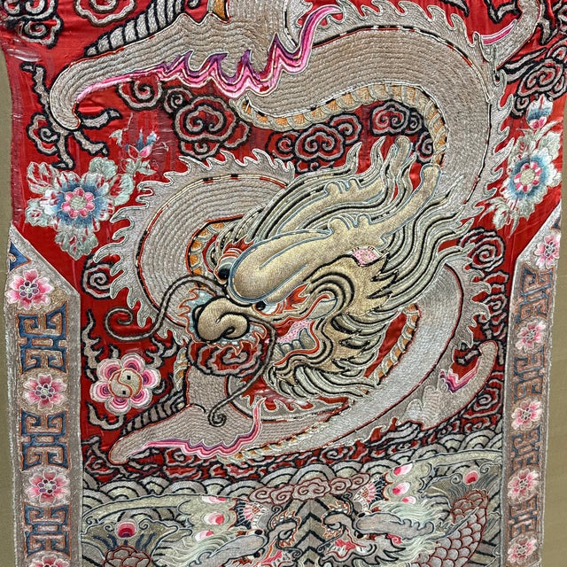 19th Century 19th Century Dragon Kimono Robe for Chinese Theater For Sale - Image 5 of 12