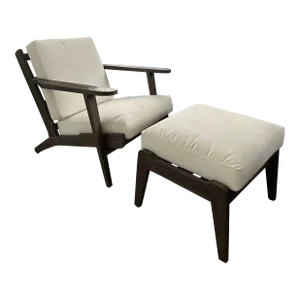 Potterybarn Outdoor Lounge and Ottoman Raylan Collection