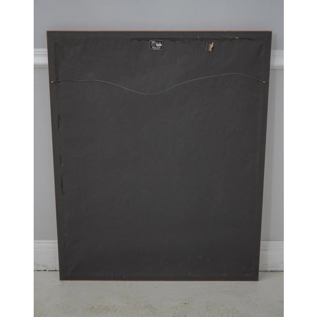 Professionally Framed & Matted Asian Design Print of Birds For Sale - Image 10 of 12