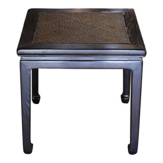 1920s Stool With Cane Top For Sale