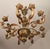 Large Vintage Louis XV Rococo Baroque Florentine Wood Carved Floral Chandelier, 1920s For Sale - Image 4 of 18
