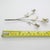 Vintage Italian Handmade Genuine Silver Orchid Branch Long Miniature, 1950s For Sale - Image 12 of 13