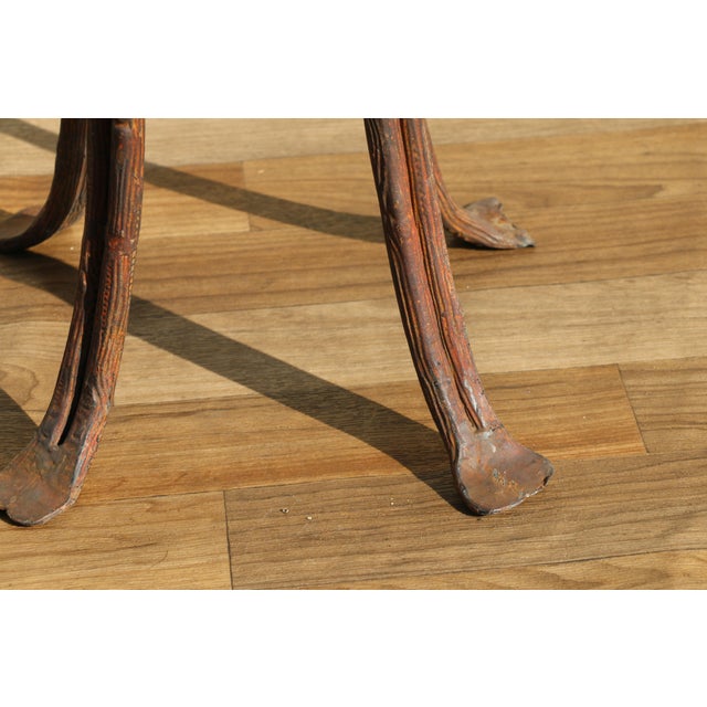Pair of Twig Wrought Iron Outdoor/Indoor Side Tables by Rose Tarlow Melrose House For Sale - Image 18 of 18
