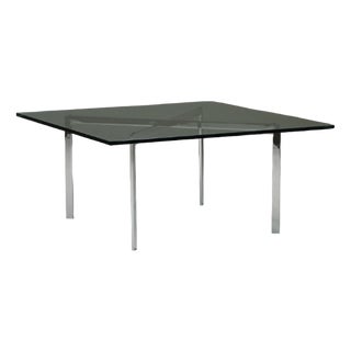 Vintage Barcelona Coffee Table by Ludwig Mies Van Der Rohe for Knoll, 1920s For Sale