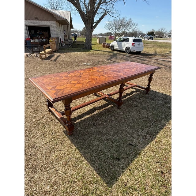 Long 18th Century French Walnut Farm Table or Monastery Dining Table For Sale - Image 13 of 18