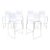 Lievore Altherr Molina for Arper Stackable Catifa Bar Stools, Set of Six, Italy For Sale