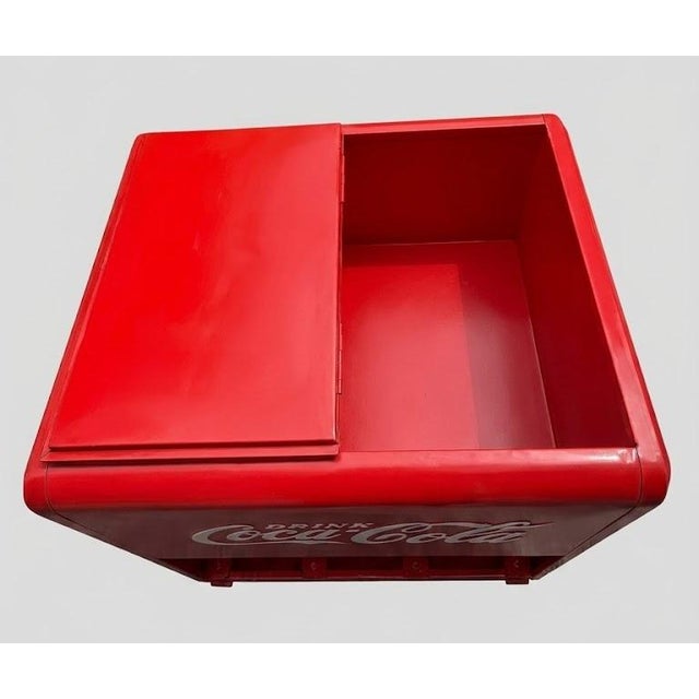 American 1938 Coca-Cola Westinghouse Standard Cooler With Starr X Bottle Opener For Sale - Image 3 of 14