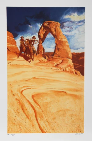 John Duillo, Desperados, Lithograph