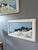 Mid-Century Modern 'Cliffside by the Sea' Swedish Original Coastal Landscape Oil Painting, Framed For Sale - Image 6 of 12