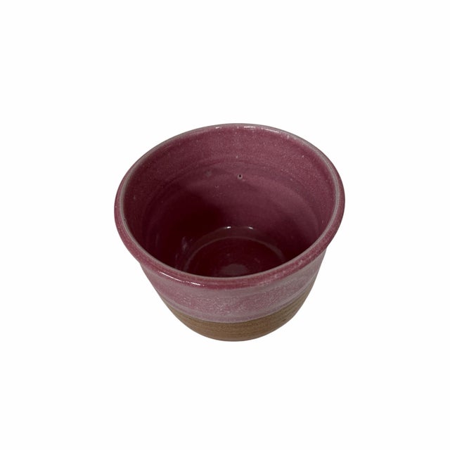 Vintage Art Pottery Planter Signed by Artist For Sale - Image 4 of 5