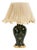 Vintage Italian Table Lamp in Wood and Brass, 1960s For Sale