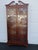 Henredon Chippendale Tall Large Flame Mahogany Display China Cabinet 6470 For Sale - Image 15 of 18