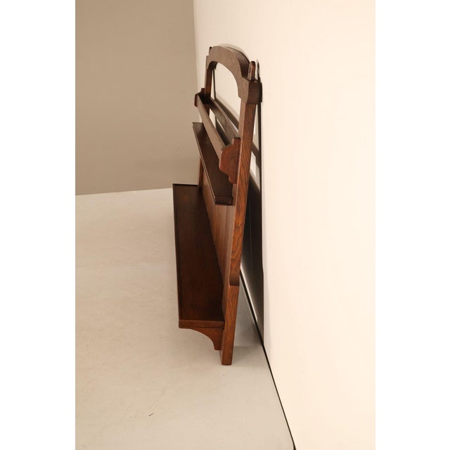 Stickley Antique Gustav Stickley Mission Oak Plate Rack #903 For Sale - Image 4 of 18