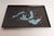 1960s Large Mid-Century Black Resin Pigment and Brass Inlaid "Great Lakes" Tray by Couroc For Sale - Image 5 of 12