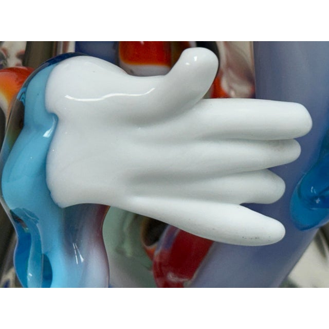 Vintage Murano Glass Clown Playing Saxophone For Sale - Image 12 of 12