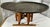 Brown Moroccan Copper Tray Table: Hand-Etched Floral Design, Folding Wood Base For Sale - Image 8 of 10