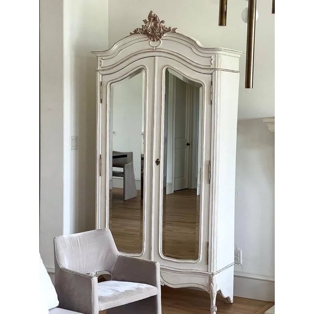 19th Century French Louis XV Provincial Petite Armoire For Sale - Image 12 of 12