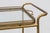 Brass and Glass Food Trolley, 1950s For Sale - Image 4 of 11